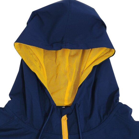 Indiana Pacers Anorak Windbreaker Jacket Mens Large Hood Pullover Fanatics NBA - Picture 3 of 14